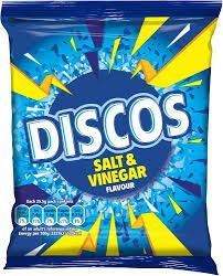 Discos Salt &amp; Vinegar Crisps 70g