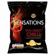 Walkers Crisps Sensations Thai Sweet Chilli