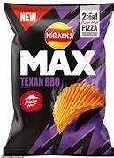 Walkers Max Pizza Hut Texan BBQ Crisps