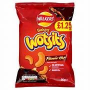 Walkers Wotsits Sweet &amp; Spicy Snacks Crisps