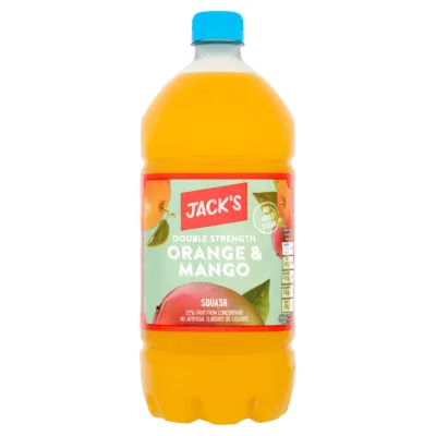 Jack&#39;s Double Strength Whole Orange 1.5 Litre