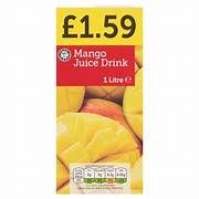 Euro Shopper Mango Juice Drink 1 Litre