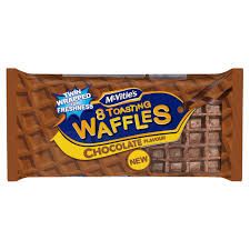 McVitie&#39;s Toasting Waffles Chocolate Flavour Multipack 8 x 28g, 222g