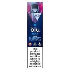 Blu Blueberry Sour Razz 1000