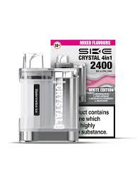 SKE Crystal 4in1 White Edition Mixed Flavours 4 x 2ml (20mg)