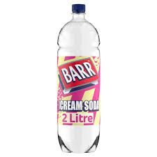 Barr American Cream Soda 2 Litre