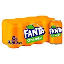 Fanta Orange 8 x 330ml