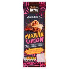 Jake &amp; Nayns&#39; Burrito Mexican Chicken 185g