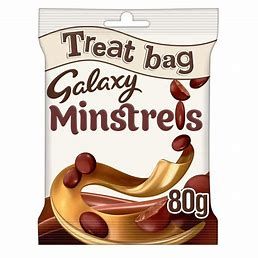 Galaxy Minstrels Milk Chocolate Buttons Treat Bag