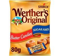 Werther&#39;s Original Sugar Free Butter Candies 65g
