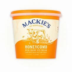 Mackie&#39;s Honeycomb Real Dairy Ice Cream