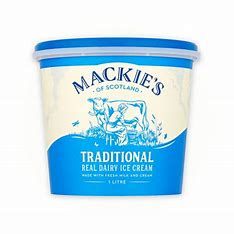 Mackie&#39;s of Scotland Traditional Real Dairy Ice Cream