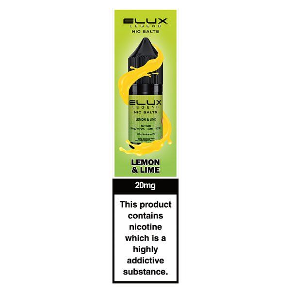 Elux Legend Nic Salts Lemon &amp; Lime 20mg