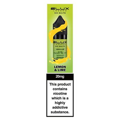 Elux Legend Nic Salts Lemon &amp; Lime 20mg