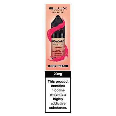 Elux Legend Nic Salts Juicy Peach 20mg