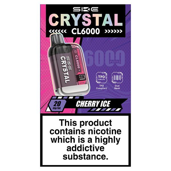 SKE Crystal CL6000 Cherry Ice 20mg/ml