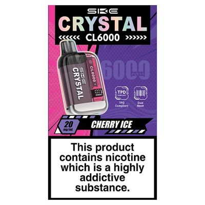 SKE Crystal CL6000 Cherry Ice 20mg/ml