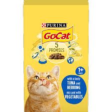 GO-CAT Herring and Tuna Dry Cat Food 340g PMP