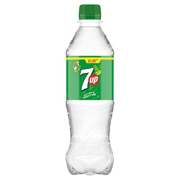 7UP zero sugar Tasty Twist of Lemon &amp; Lime 500ml