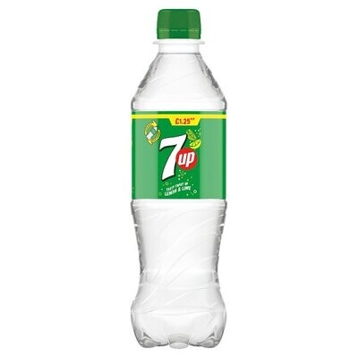7UP zero sugar Tasty Twist of Lemon &amp; Lime 500ml