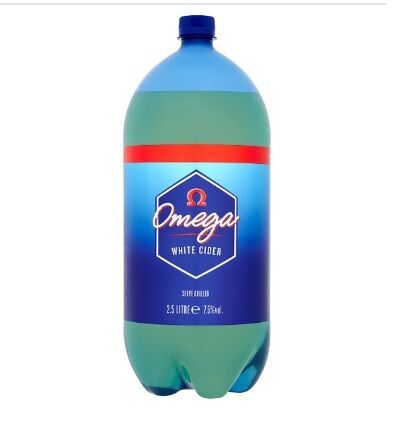 Omega White Cider 2.5 Litre