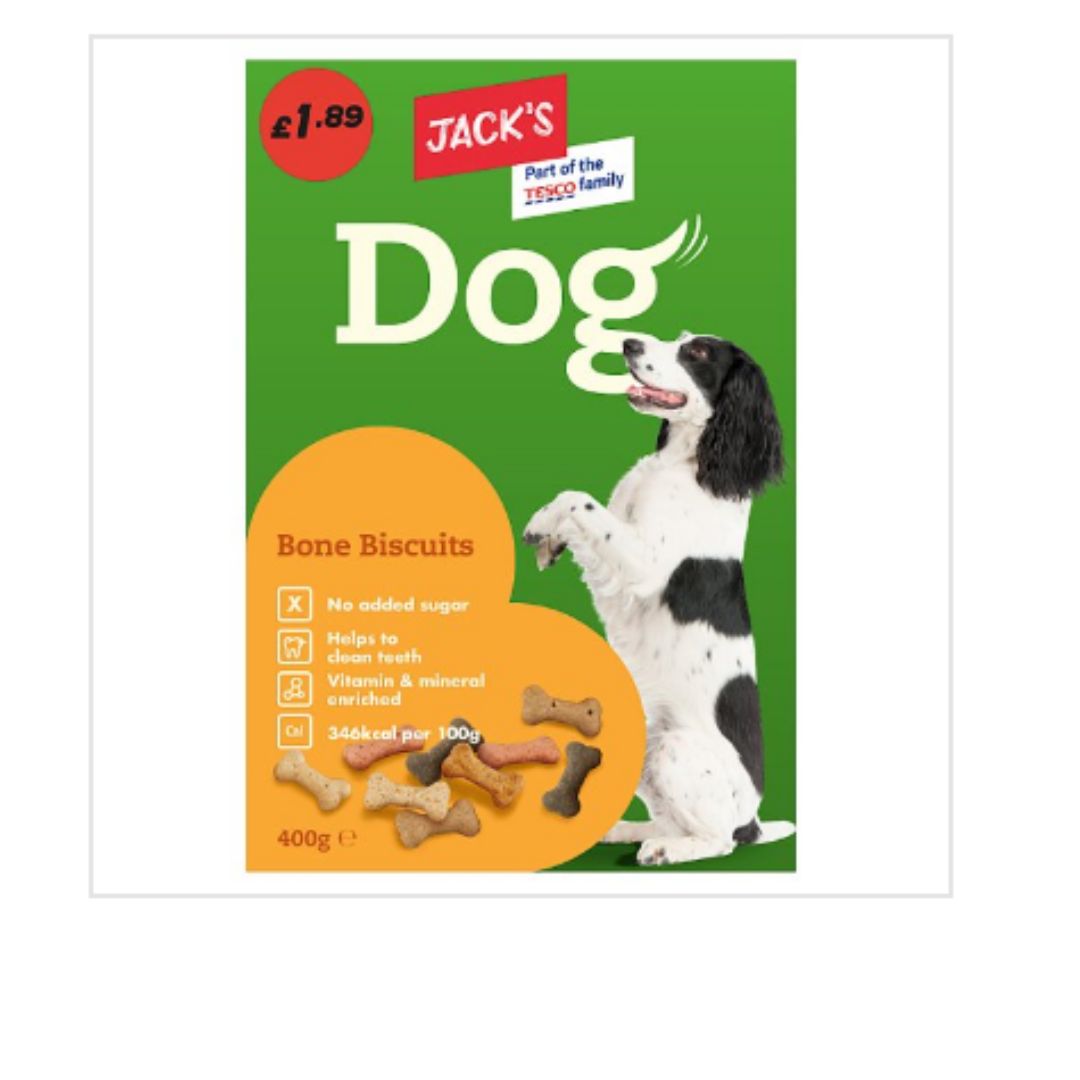 Jack's Dog Adult 100% Complete Dry Food with Chicken &amp; Veg 950g