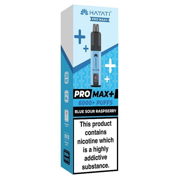Hayati Pro Max+ 6000+ Puffs Blue Sour Raspberry