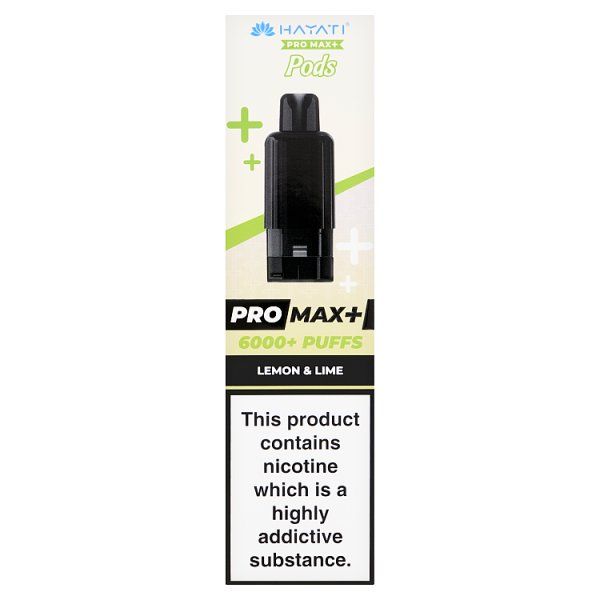 Hayati Pro Max+ Lemon &amp; Lime Pods 20mg