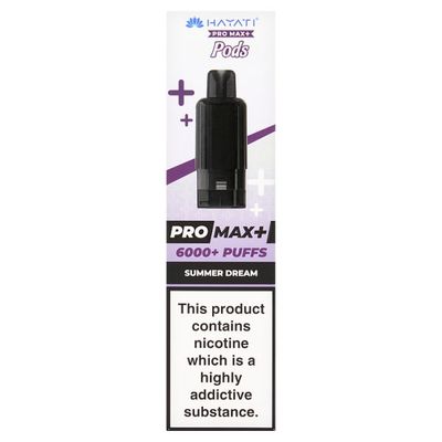 Hayati Pro Max+ 6000+ Puffs Summer Dream Pods