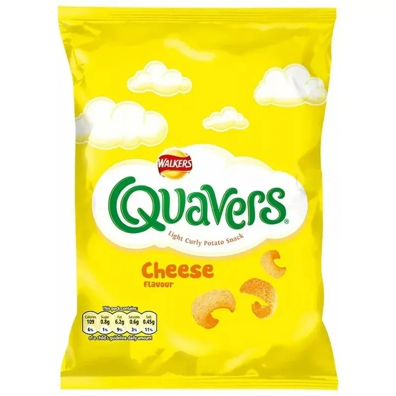 Walkers Quavers Cheese Snacks Crisps