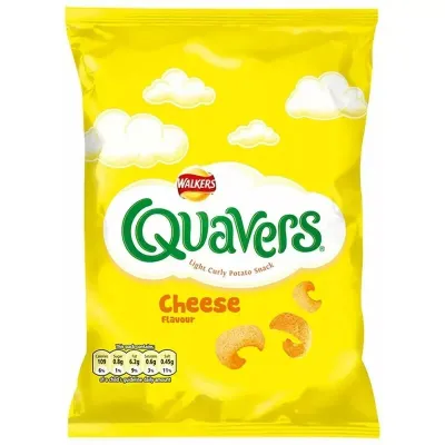Walkers Quavers Cheese Snacks Crisps