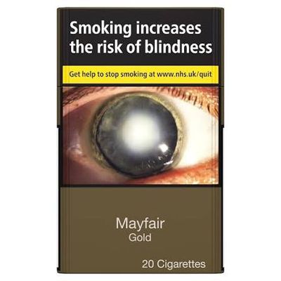Mayfair 20 Gold Kingsize Cigarettes