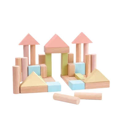 40 Unit Blocks - Pastel Series