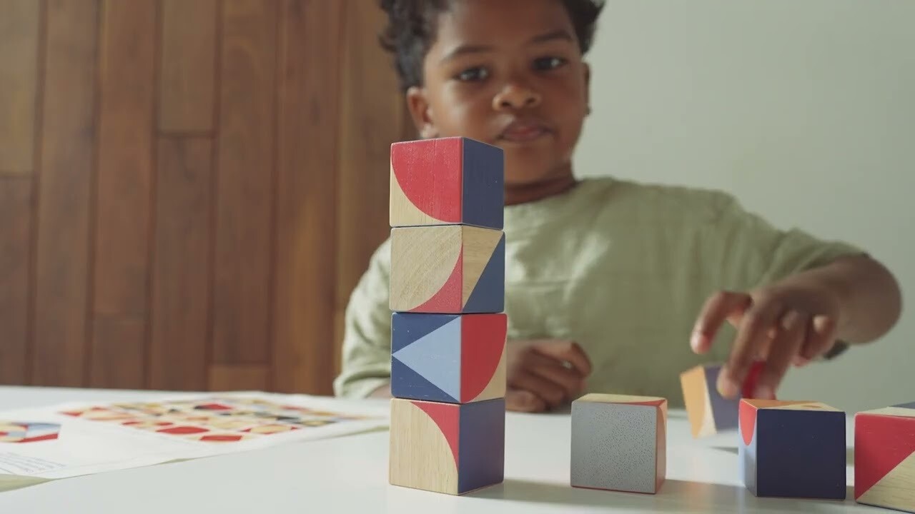 Geo Pattern Cubes