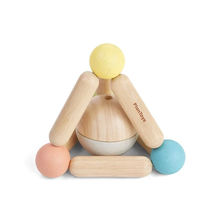 Triangle Clutching Toy - Pastel Series