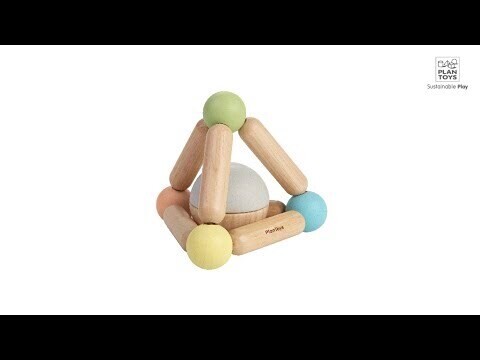 Triangle Clutching Toy - Pastel Series