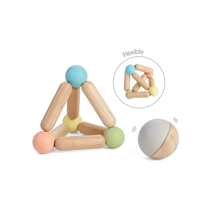 Triangle Clutching Toy - Pastel Series