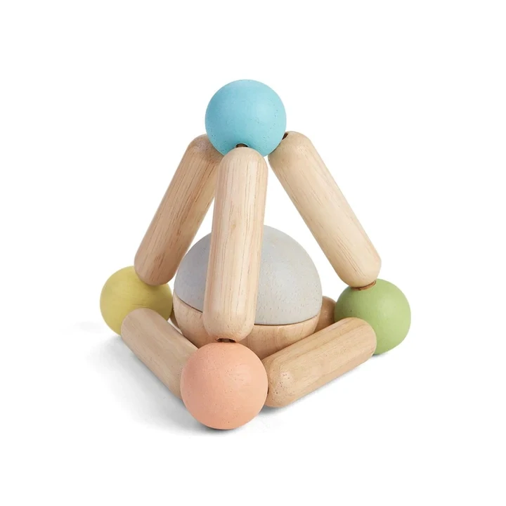 Triangle Clutching Toy - Pastel Series