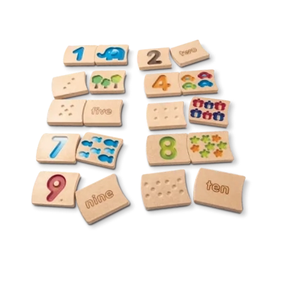 Number 1-10 (Gradient)