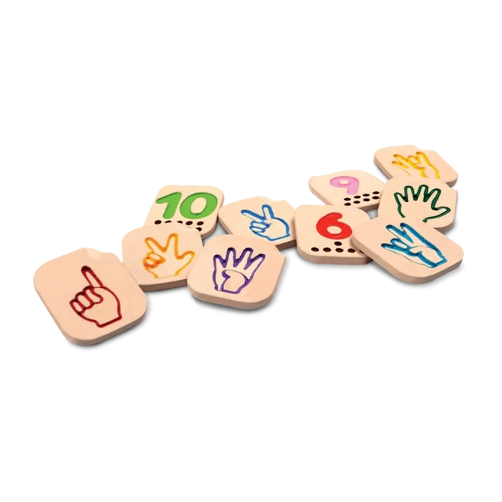 Hand Sign Numbers 1-10