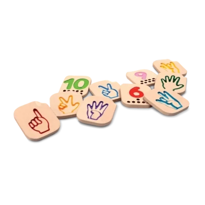 Hand Sign Numbers 1-10