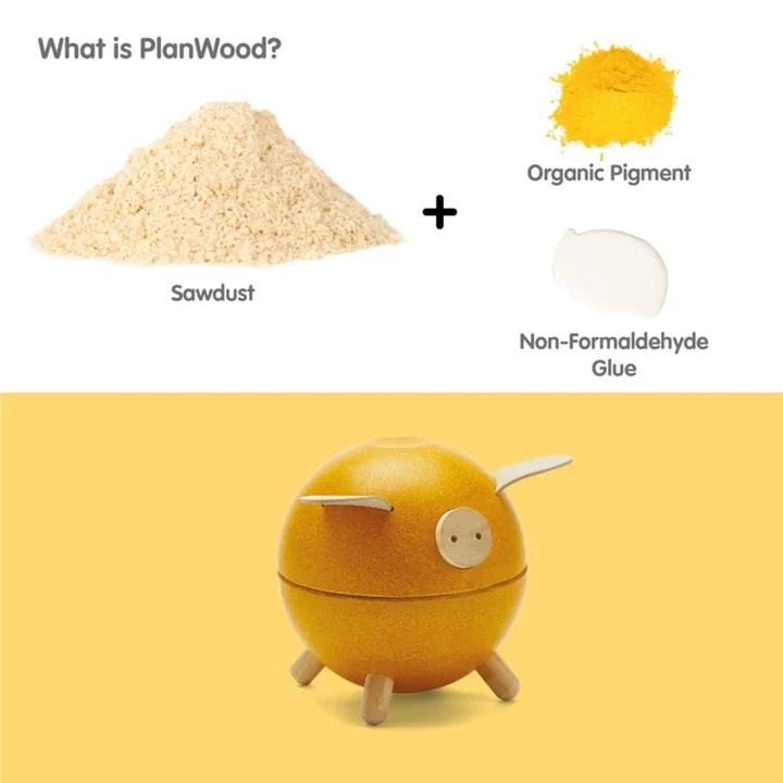 Piggy Bank - Yellow