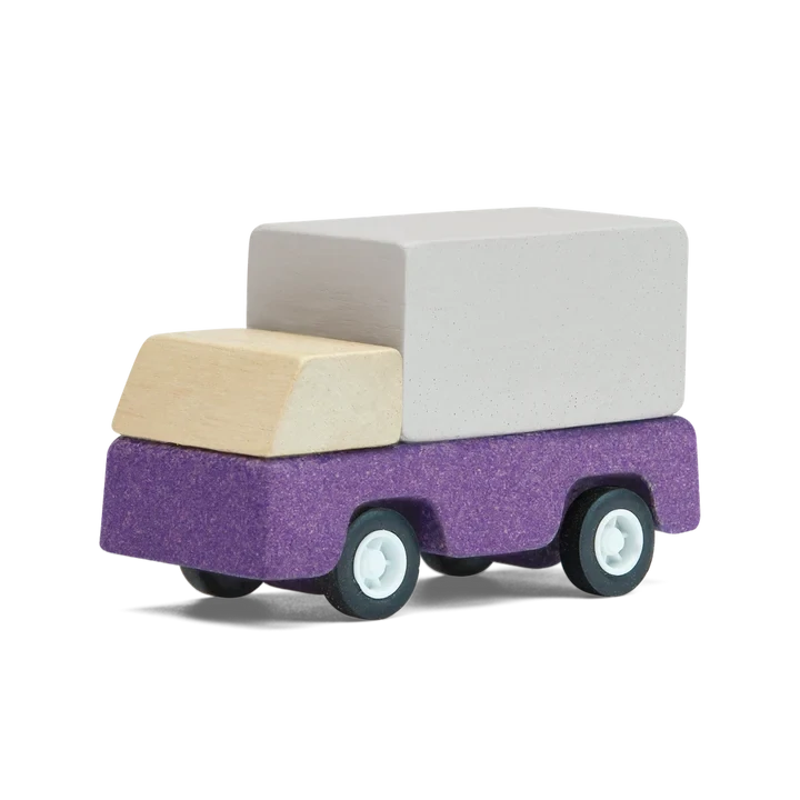 Purple Delivery Truck