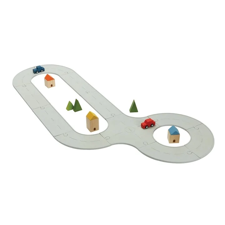 Rubber Road &amp; Rail Set - Medium