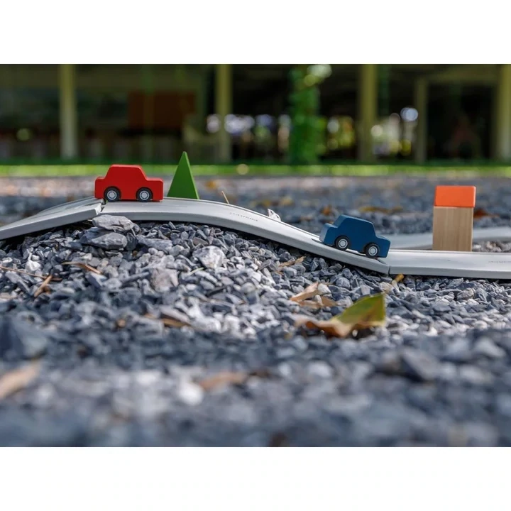 Rubber Road &amp; Rail Set - Medium