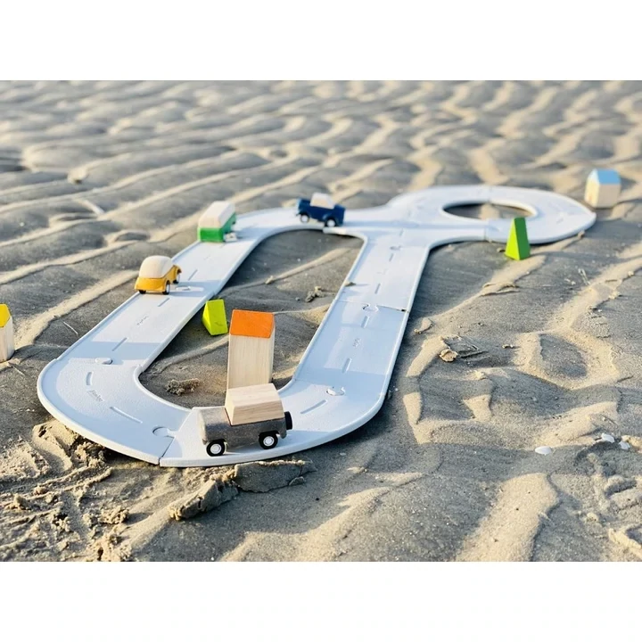 Rubber Road &amp; Rail Set - Medium