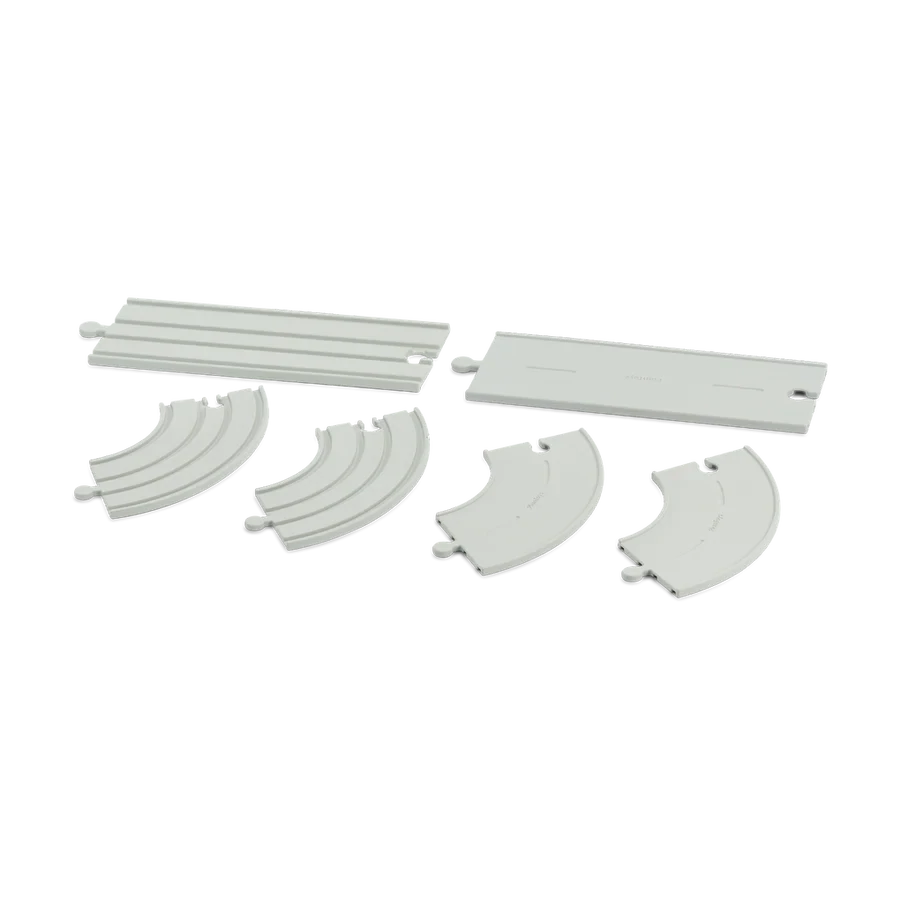 Rubber Road &amp; Rail Expansion Tracks - Set C