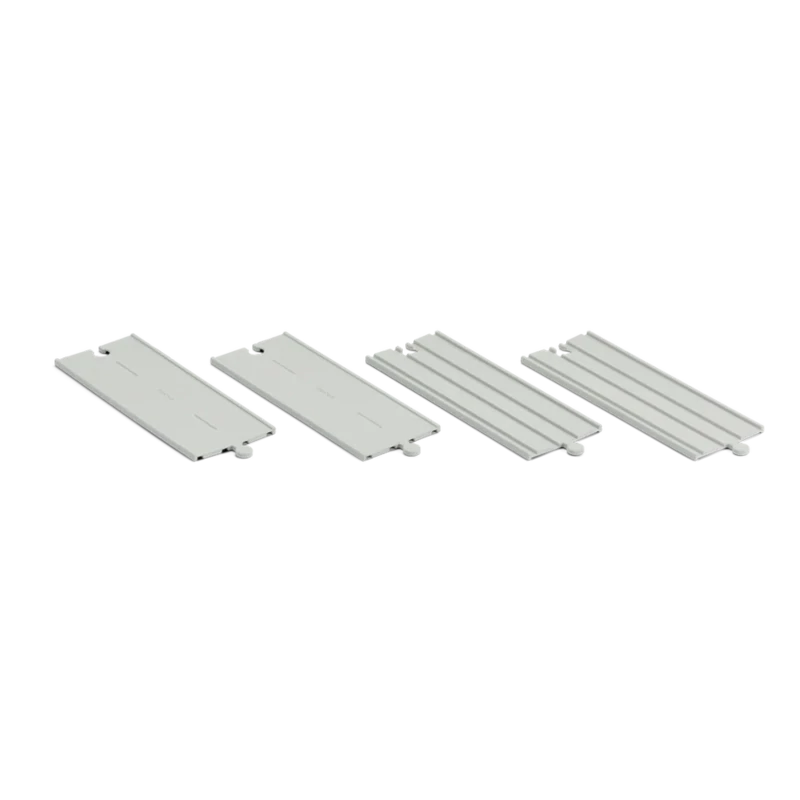 Rubber Road &amp; Rail Expansion Tracks - Set A