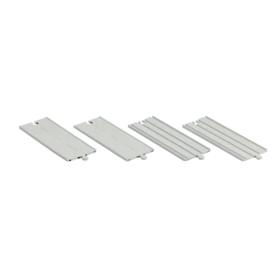 Rubber Road &amp; Rail Expansion Tracks - Set A