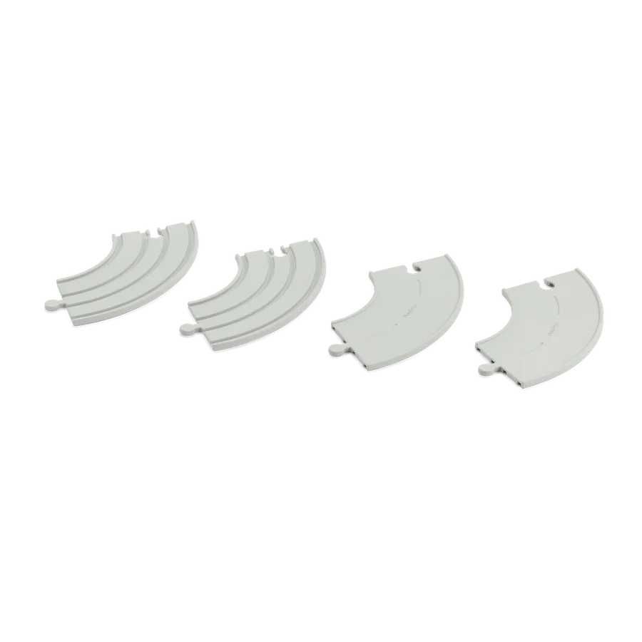 Rubber Road &amp; Rail Expansion Tracks - Set B